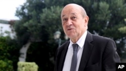 Ngoại trưởng Pháp Jean-Yves Le Drian là chủ nhà hội nghị ngoại trưởng G7 năm nay