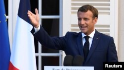 Tổng thống Pháp Emmanuel Macron.